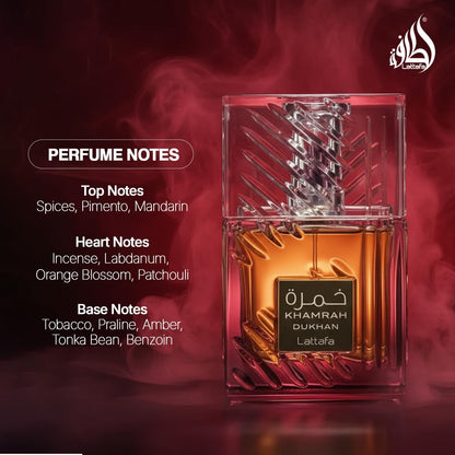 Lattafa Khamra Dukhan Perfume
