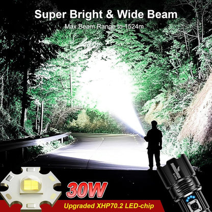 Shadowhawk Flashlight Led