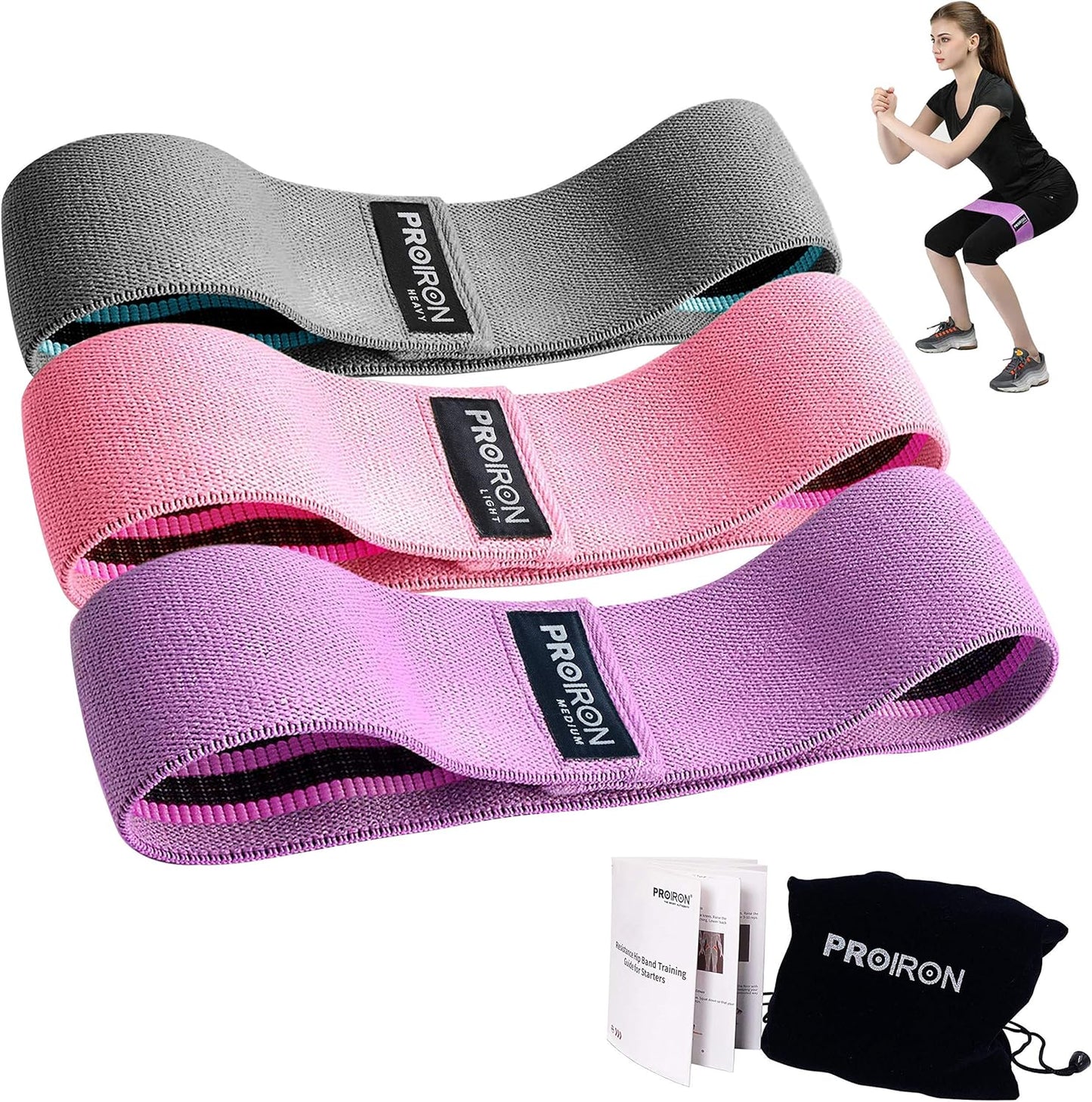 PROIRON Resistance Bands for Legs